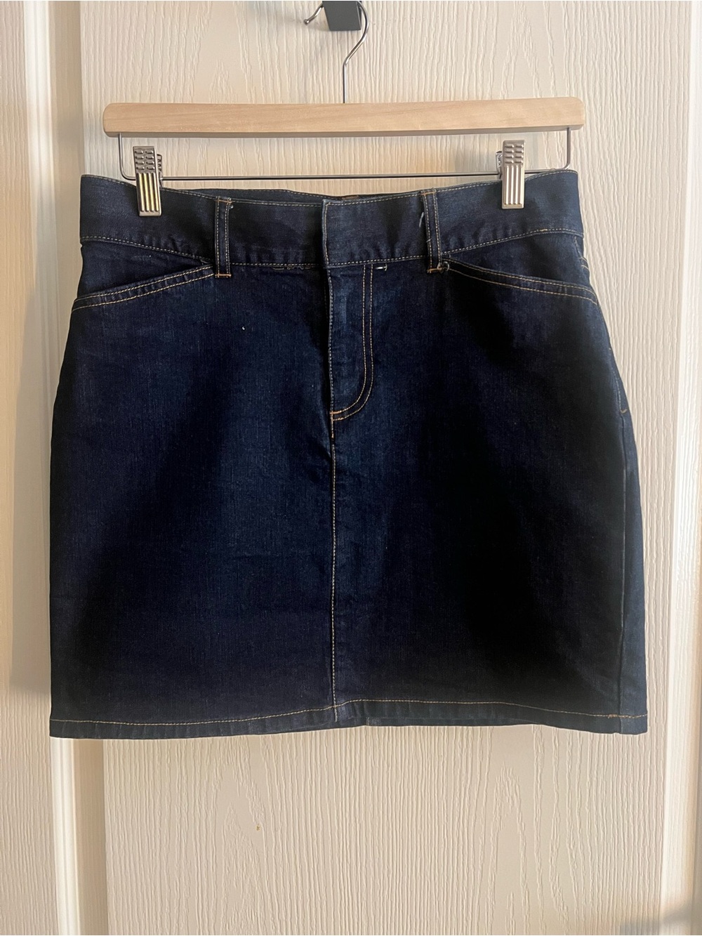 GAP Dark Indigo Denim Mini Skirt